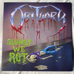 Obituary Slowly We Rot Vinyl LP USED
