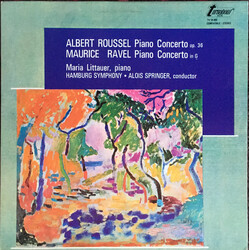 Albert Roussel / Maurice Ravel / Maria Littauer / Hamburger Symphoniker / Alois Springer Piano Concerto, Op. 36 / Piano Concerto In G Major Vinyl LP U
