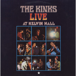 The Kinks Live At Kelvin Hall Vinyl LP USED