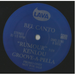 Bel Canto Rumour (Masters At Work Re-Cut) Vinyl 12" USED