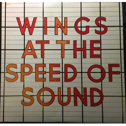 Wings (2) Wings At The Speed Of Sound Vinyl LP USED