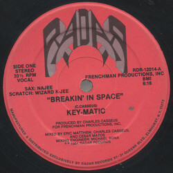 Key-Matic Breakin' In Space VINYL 12" USED