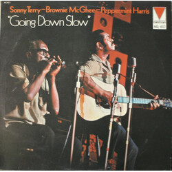 Sonny Terry / Brownie McGhee / Peppermint Harris Going Down Slow Vinyl LP USED