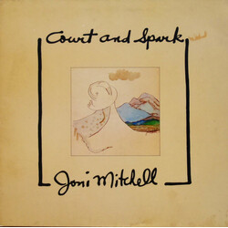 Joni Mitchell Court And Spark Vinyl LP USED