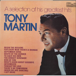 Tony Martin (3) A Selection Of His Greatest Hits Vinyl LP USED