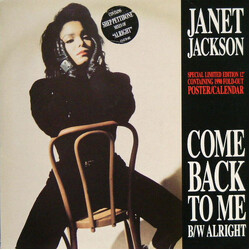 Janet Jackson Come Back To Me / Alright VINYL 12" USED