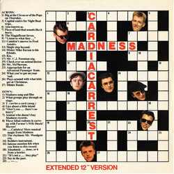 Madness Cardiac Arrest (Extended 12" Version) USED VINYL 12INCH 45 RPM SINGLE STEREO
