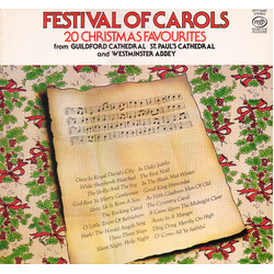 Various Festival Of Carols - 20 Christmas Favourites Vinyl LP USED