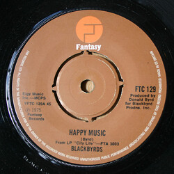 The Blackbyrds Happy Music USED VINYL 7INCH 45 RPM SINGLE