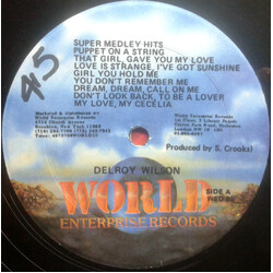 Delroy Wilson Super Medley Hits USED VINYL 12INCH