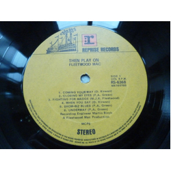 Fleetwood Mac Then Play On Vinyl LP USED