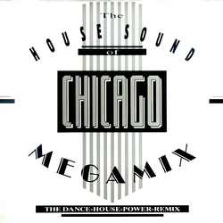 Various The House Sound Of Chicago Megamix (The Dance-House-Power-Remix) Vinyl 12" USED