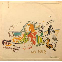 Crosby, Stills, Nash & Young So Far Vinyl LP USED