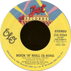 Electric Light Orchestra Rock 'N' Roll Is King / After All USED VINYL 7INCH 45 RPM SINGLE STYRENE