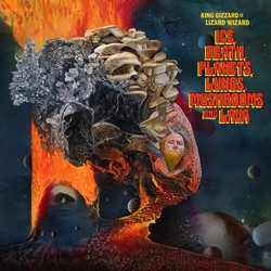 King Gizzard And The Lizard Wizard Ice, Death, Planets, Lungs, Mushrooms And Lava Vinyl 2 LP USED