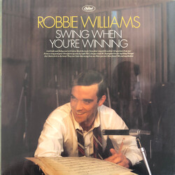 Robbie Williams Swing When You're Winning Vinyl LP USED