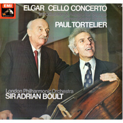 Sir Edward Elgar / Paul Tortelier / The London Philharmonic Orchestra / Sir Adrian Boult Cello Concerto / Introduction & Allegro For Strings / Serenad
