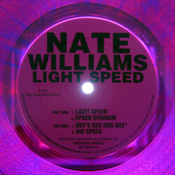 Nate Williams Light Speed VINYL 12" USED