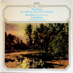 Max Bruch / Julius Rietz / Jorge Mester / The Louisville Orchestra Max Bruch Symphony No.2 In F Minor - Julius Rietz: Concert Overture Vinyl LP USED