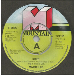 Marseille (2) Kites USED VINYL 7INCH SINGLE PROMO