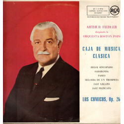Leroy Anderson / Dmitry Kabalevsky / Arthur Fiedler / Boston Pops Orchestra Caja De Musica Clasica. Los Comicos Op.26 Vinyl LP USED