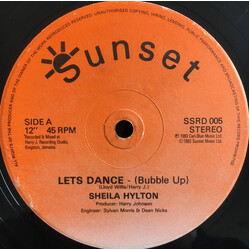 Sheila Hylton Lets Dance USED VINYL 12INCH 45 RPM