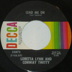 Conway Twitty & Loretta Lynn Lead Me On USED VINYL 7INCH 45 RPM SINGLE