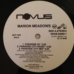 Marion Meadows Paradise Vinyl 12" USED