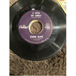 Jeanne Black A Little Bit Lonely / Oh, How I Miss You Tonight USED VINYL 7INCH SINGLE 45 RPM