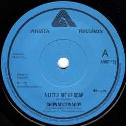 Showaddywaddy A Little Bit Of Soap USED VINYL 7INCH 45 RPM SINGLE