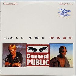 General Public ...All The Rage Vinyl LP USED