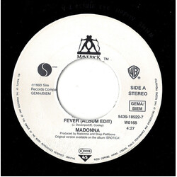 Madonna Fever USED VINYL 7INCH 45 RPM SINGLE STEREO