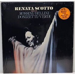 Renata Scotto Songs By Rossini/Bellini/Donizetti/Verdi Vinyl LP USED