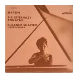 Joseph Haydn / Susanne Shapiro Six Esterhazy Sonatas Vinyl LP USED