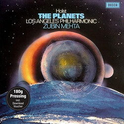 Gustav Holst / Los Angeles Philharmonic Orchestra / Zubin Mehta The Planets Vinyl LP USED