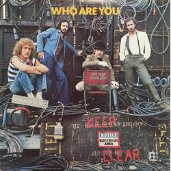 The Who Who Are You Vinyl LP USED