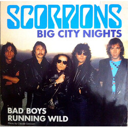 Scorpions Big City Nights / Bad Boys Running Wild USED VINYL 12INCH 45 RPM SINGLE