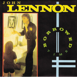 John Lennon Borrowed Time USED VINYL 7INCH SINGLE 45 RPM