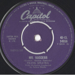 Frank Sinatra Mr. Success  VINYL 7" USED