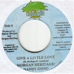 Morgan Heritage / Daddy Gong / Pashon Give A Little Love / Roaring Lioness USED VINYL 7INCH 45 RPM