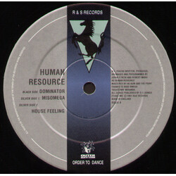 Human Resource Dominator USED VINYL 12INCH 45 RPM