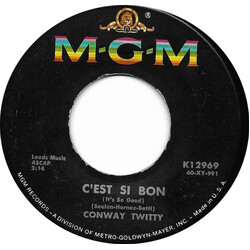 Conway Twitty C'Est Si Bon (It's So Good) USED VINYL 7INCH