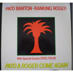 Pato Banton / Ranking Roger / Steel Pulse Pato & Roger Come Again USED VINYL 12INCH 33 S RPM