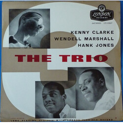 The Trio (9) / Hank Jones / Wendell Marshall / Kenny Clarke The Trio Vinyl LP USED
