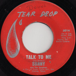 Sunny & The Sunglows / Sunny & The Sunliners Talk To Me / Every Week Every Month Every Year USED VINYL 7INCH 45 RPM