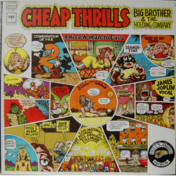 Big Brother & The Holding Company Cheap Thrills Vinyl LP USED