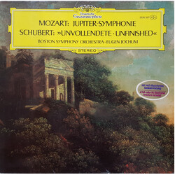 Wolfgang Amadeus Mozart / Franz Schubert / Boston Symphony Orchestra Mozart: Jupiter-Symphonie - Schubert: Unvollendete (Unfinished) Vinyl LP USED
