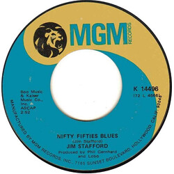 Jim Stafford Nifty Fifties Blues / Swamp Witch VINYL 7" USED