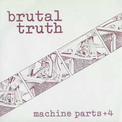 Brutal Truth Machine Parts +4 USED VINYL 7INCH LIMITED EDITION NUMBERED