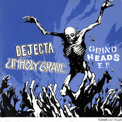 Dejecta / Unholy Grave Grind Heads E.P. USED VINYL 7INCH EP 33 S RPM LIMITED EDITION